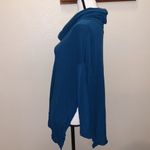 Lou & grey blue side slit cowl neck sweater Photo 3