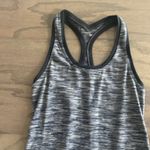 Lululemon  Black and White Heathered Racerback Tank - Size 4 Photo 2