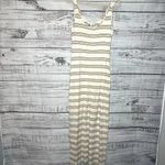 Amour Vert  Rainbow Stripe Maxi Dress Super Soft Modal M Photo 1