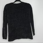 Sonoma BRAIDED DESIGN BLACK SOFT SWEATER SMALL Photo 2
