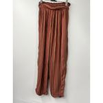American Eagle  Outfitters Pants Womens Striped Tie Waist Casual Rust Size‎ S Photo 5