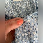 Princess Polly  Grasby Mini Dress Blue Floral Back Cutout Cottagecore Milkmaid 4 Photo 12