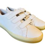 Michael Kors Craig Optic White Patent Leather Fashion Sneaker Size 7 Photo 1