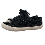 Tory Burch Sneakers Black Quilted 7.5 Photo 5