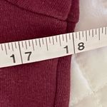 Adidas  Women’s Maroon Burgundy Hoodie with Light Pink Logo size XS Photo 2