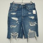 Free People NEW We The Free Big Sur Coast Boyfriend Shorts Size 24 Festival Boho Photo 3
