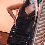 Forever 21 Maroon Sequin Dress Photo 1