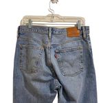 Levi's  501 Blue Denim Distressed Skinny Jeans Sz 28 Photo 11