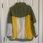 Avec Les Filles  Colorblock Nylon Track Jacket - Size‎ S - Olive Multi - NWT Photo 5
