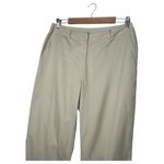 VTG Casual Corner Capri Pants Womens 10 Beaded Wide Leg Dead Stock Boho Tan Brown Photo 2