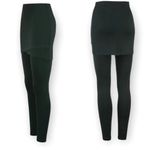 CAbi  • skirted leggings #3857 M’Leggings deep forest green knit Photo 3