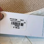 Rag Poets white skirt w 6 buttons Photo 1