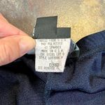 Carole Little Navy Stretch Dress Pants Large Blue Photo 6