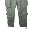 Match Argus Green Button Flap Drawstring Cuffs Cargo Pants 155/70A 27 Photo 2