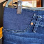 Madewell Maternity Cali Demi-Boot Blue Ankle Jeans Size 32 Photo 4