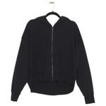 Zella  Swoop Full Zip Hoodie Black Size 2X Photo 0