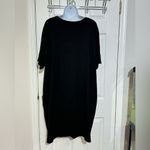 Reformation NWOT Jeans Womens Short Sleeve Crew Neck Ribbed Shirt Dress Black 3X Photo 4