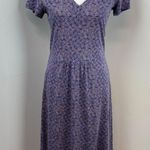 Boden Penelope Navy Floral Spray Jersey Dress Size 8 NEW Blue Photo 1