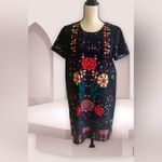 MINK PINK  Wisdom Tee Short Sleeve Shift Dress floral Size M Photo 2