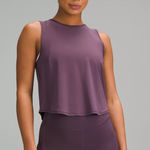 Lululemon  - Sculpt Crop Tank - Grape Thistle - $58 - Size 10 Photo 0