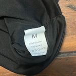 Black Tank Top, Crop Top, Square Neckline Size M Photo 2