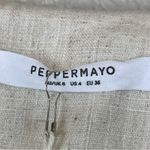 Peppermayo Hacienda linen short sleeve blazer SZ 4 Photo 4