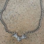 BAT CHARM NECKLACE Silver Photo 1