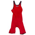 Arena  Red Women's Tech Suit Swimsuit FINA Approved Competition Kneeskin Size 26 Photo 1