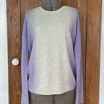 Vince Cashmere Wool Blend Dip-Dye Lavender & Gray Crewneck Sweater - Sz XS Photo 2