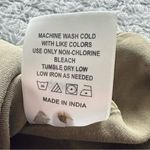 Quince Vintage Wash Tencel Camp Shirt Olive Green Size S Photo 11