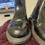 Dr. Martens Women's Flora Leather Chelsea Boot Size 7 Black Short Trendy Grunge Photo 4