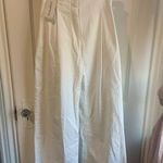 Philosophy di Lorenzo Serfani High Waisted Wide Leg White Denim Trouser Pants 4 Photo 0