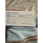 American Eagle NWT Outfitters Stretch Hi Rise Jegging Crop Jeans Light Wash 2 Photo 5