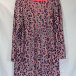 White Birch Neon Multicolor Color Leopard Top Medium Photo 1