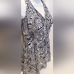 By Maxine Of Hollywood Skirted One Piece Bathing Suit Size 18W Black Photo 1