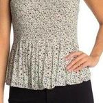 Lush Clothing New Lush Printed Cheetah Pleated Adjustable Spaghetti Strap Cami White Black S Photo 0