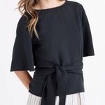 VETTA Black Wrap Top‎ Size XS ( MULTIPLE USE ) Photo 2