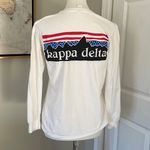 Kappa White Long Sleeve Fitted  Delta T Shirt Photo 1