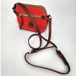 Dooney & Bourke Red Pebbled Leather Mini Crossbody Bag Photo 6
