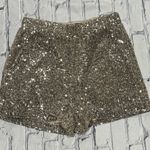 Gianni Bini  size 4 pull on sequin shorts Photo 0