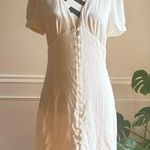 SUNDAY BEST ARITZIA Sandrine Mini Dress Light Birch White Size 12 Photo 2