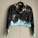 Barstool Sports  Call Her Daddy Hoodie I Am Unwell Tie Dye Cropped Sweatshirt M Photo 4