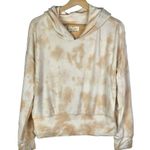 Aerie  Offline White & Orange Tie Dye Pullover Sweatshirt M Photo 0