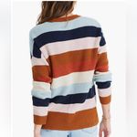 Madewell Thompson Rainbow Stripe Pocket Pullover Sweater Style AA783 sz M Photo 1