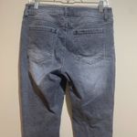 CAbi  Size 6 Button Fly Straight Leg Jeans Gray Denim 4520 Photo 6