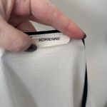 Adrienne White Open Front Lightweight Cardigan Zipper Blazer Women's Small Photo 2