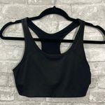 PINK - Victoria's Secret Victoria Secret Pink Ultimate Unlined Black  Sports Bra Photo 0