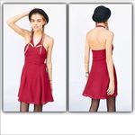 Urban Outfitters 𝅺uo Kimchi Blue chiffon cutout Halter Dress Jr size L Photo 12