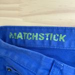 J.Crew Matchstick Stretch Denim Crop Jeans in‎ Royal Blue, Size 26 Blue Photo 4