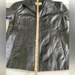 Vintage Worthington Black Genuine Lambskin Leather Jacket Size Small Photo 2